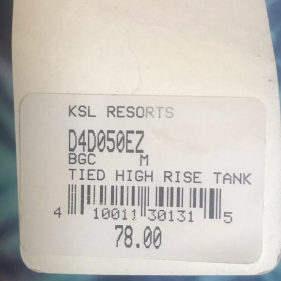 Green Dragon Tie Dye Halter Top - Picture 7 of 7